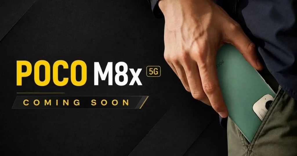 POCO M8x 5G отримав акумулятор 7900 мА·год і Snapdragon 4 Gen 5