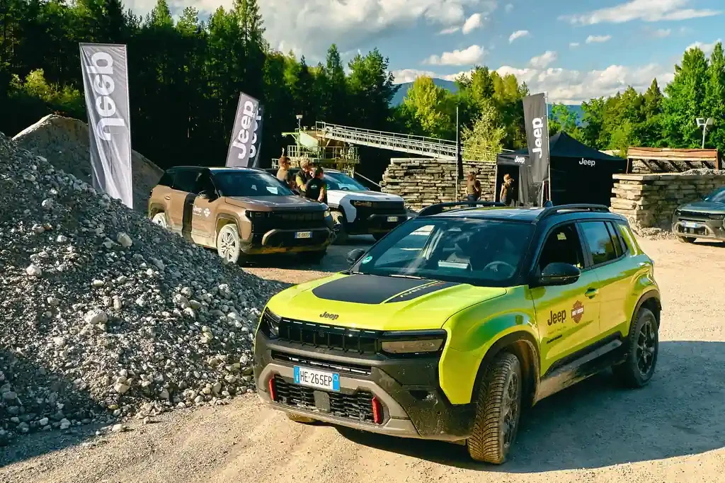 Jeep презентовал новый кроссовер Compass на фестивале в Австрии